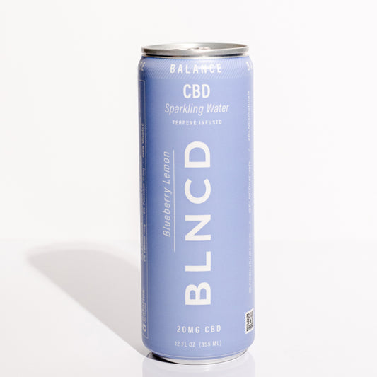 BLNCD Sparkling Water (20mg CBD) Zero THC