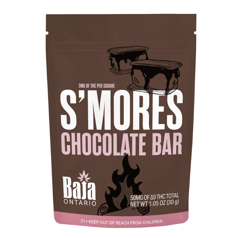 Baja Ontario S'mores Chocolate Bars