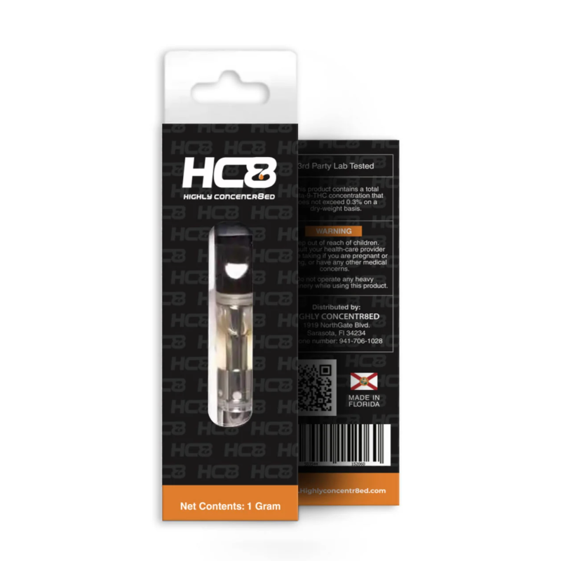Highly Concentr8ed 1mL Cart (Knockout 2.0 Blend)