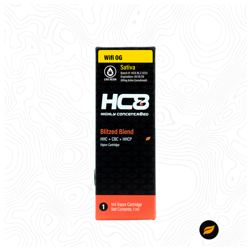 Highly Concentr8ed 1mL Cart (Blitzed Blend)