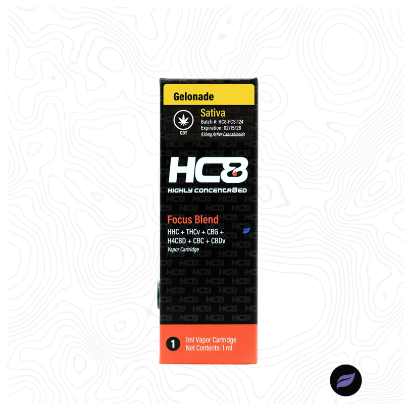 Highly Concentr8ed 1mL Cart (Focus Blend)