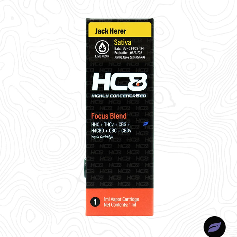 Highly Concentr8ed 1mL Cart (Focus Blend)