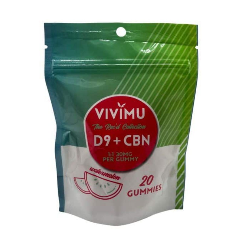 Vivimu 15mg THC: 15mg CBN Gummies